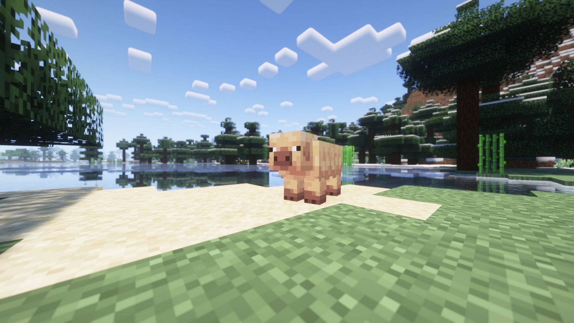 AmbientSounds is a mod that adds nature-related background sounds to the game (Image via Sportskeeda Gaming || Mojang Studios)